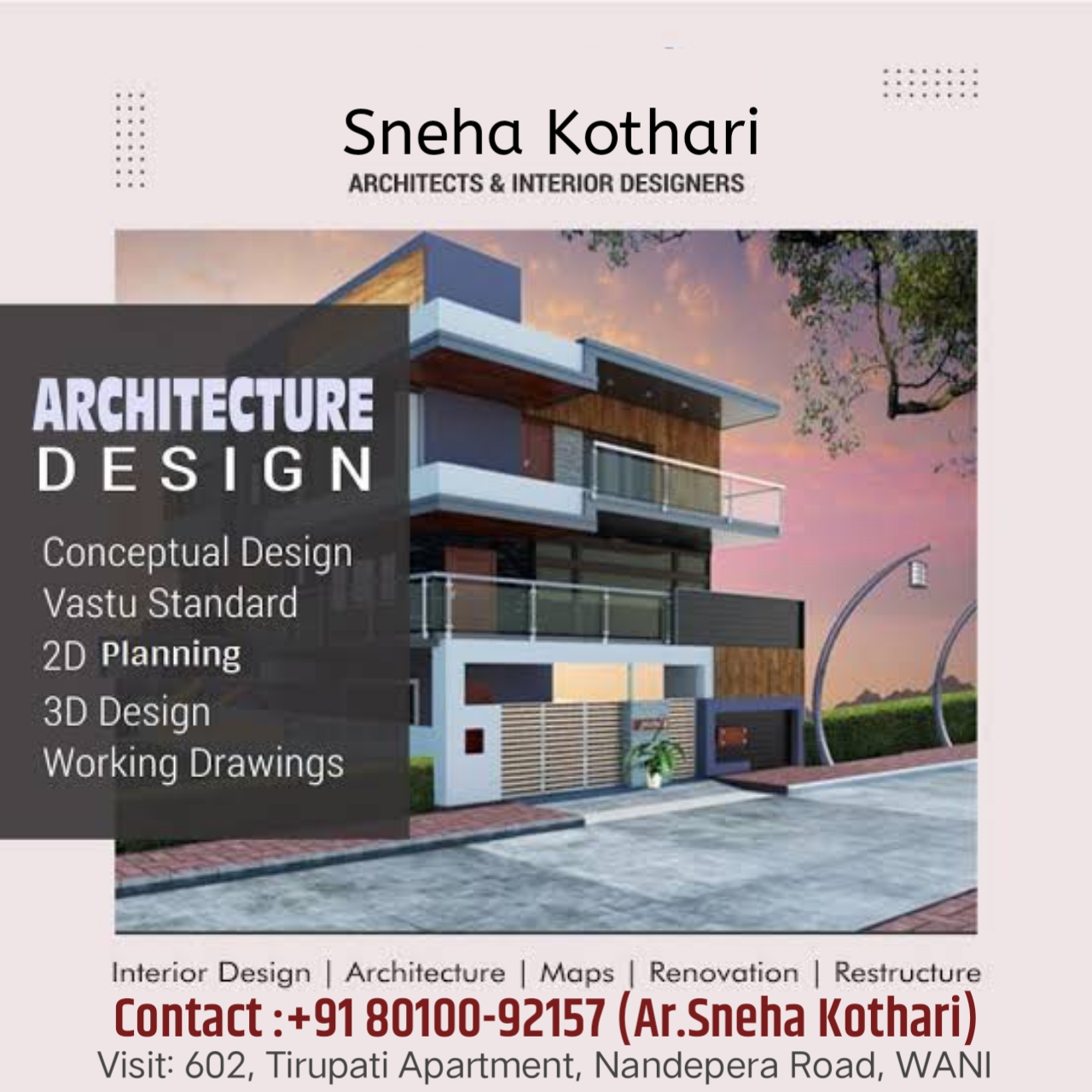 Architect Interior design 